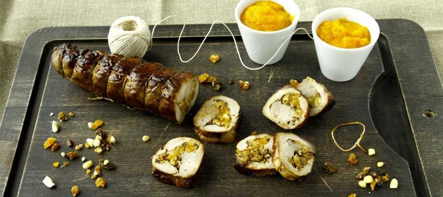 Filet mignon farçi aux fruits secs