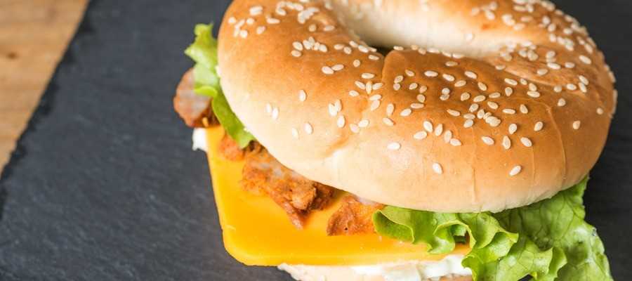 Bagel au poulet