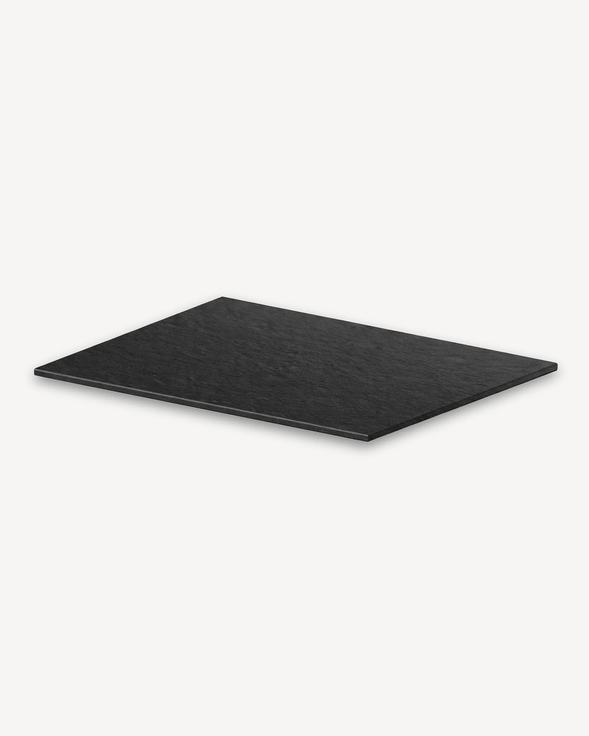 Tabuleiro preto efeito ardósia para módulo Classic PILOTIS, packshot isolado em fundo branco