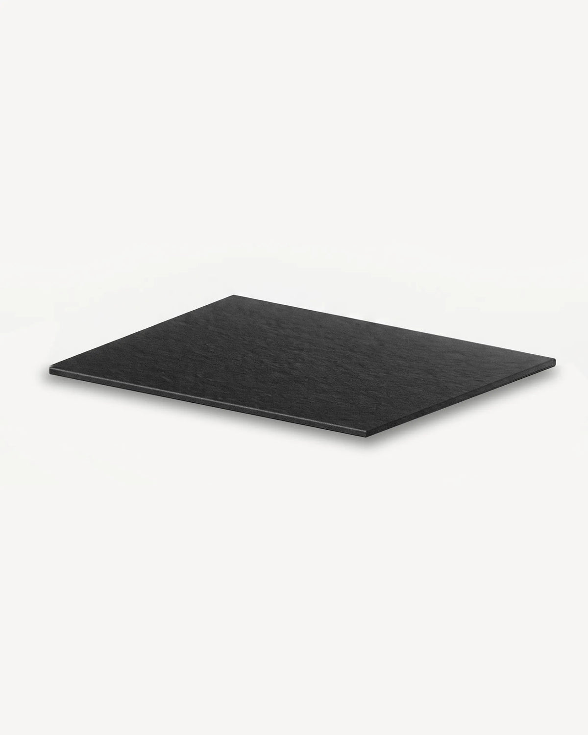 Tabuleiro preto módulo Kamado PILOTIS com recorte para barbecue, packshot isolado em fundo branco