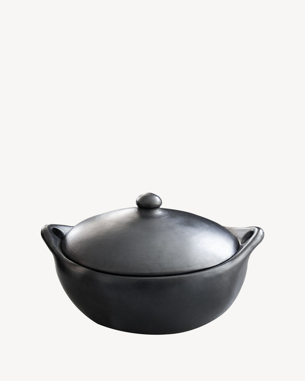 Caçarola de barro preto Chamba para Kokko XL 22"