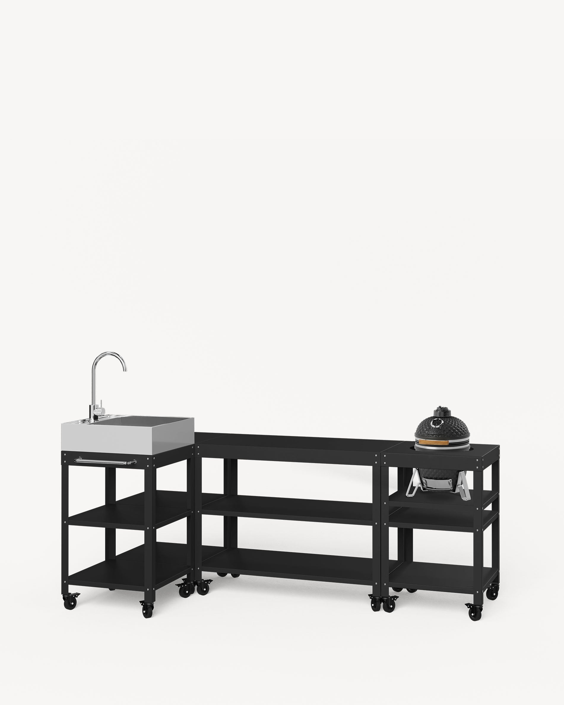 Carrinho em metal para Little Kokko 13''