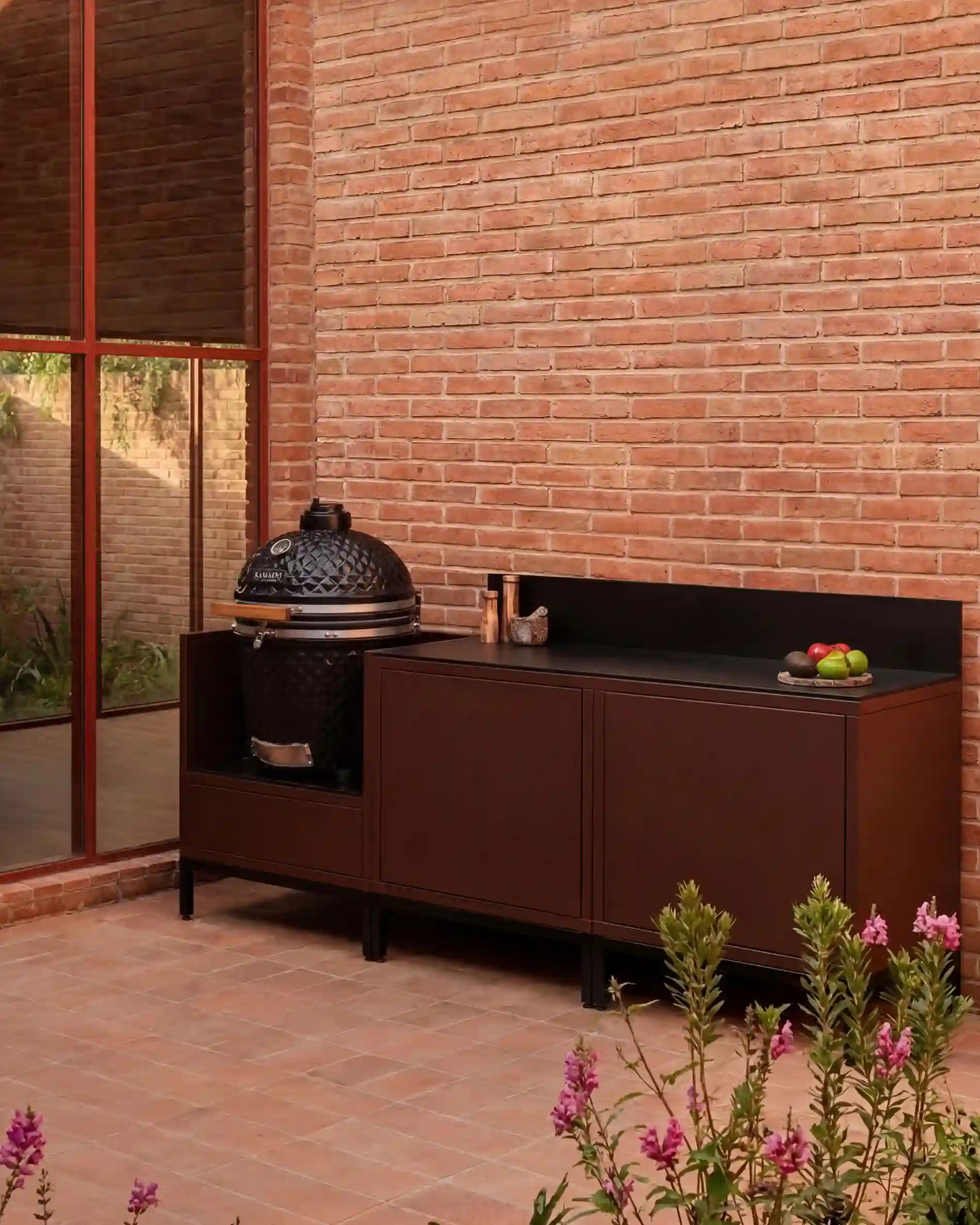 Cozinha de exterior PILOTIS - 3 módulos para kokko