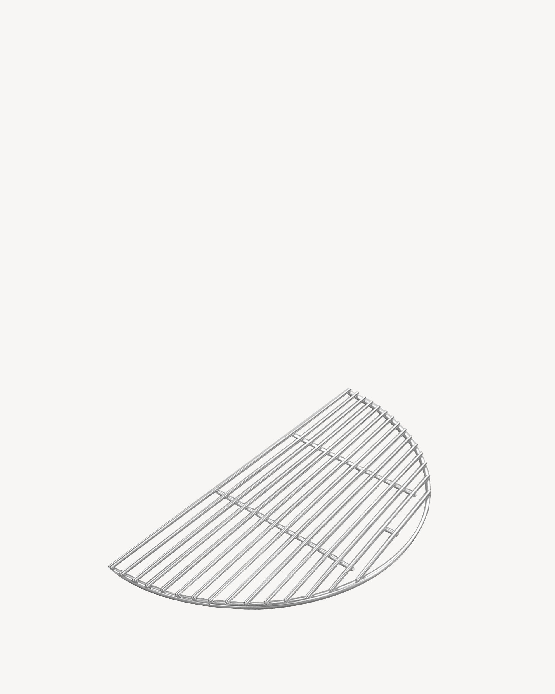 Meia grelha de cozedura em inox