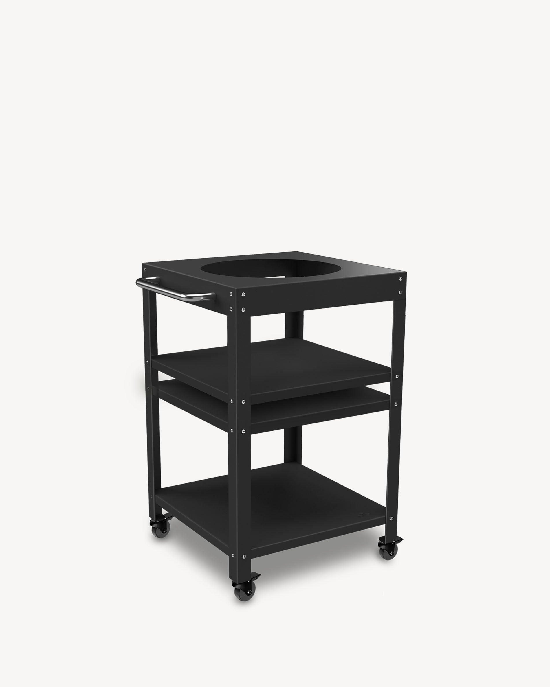 Desserte em metal preto para Little Kokko 13''