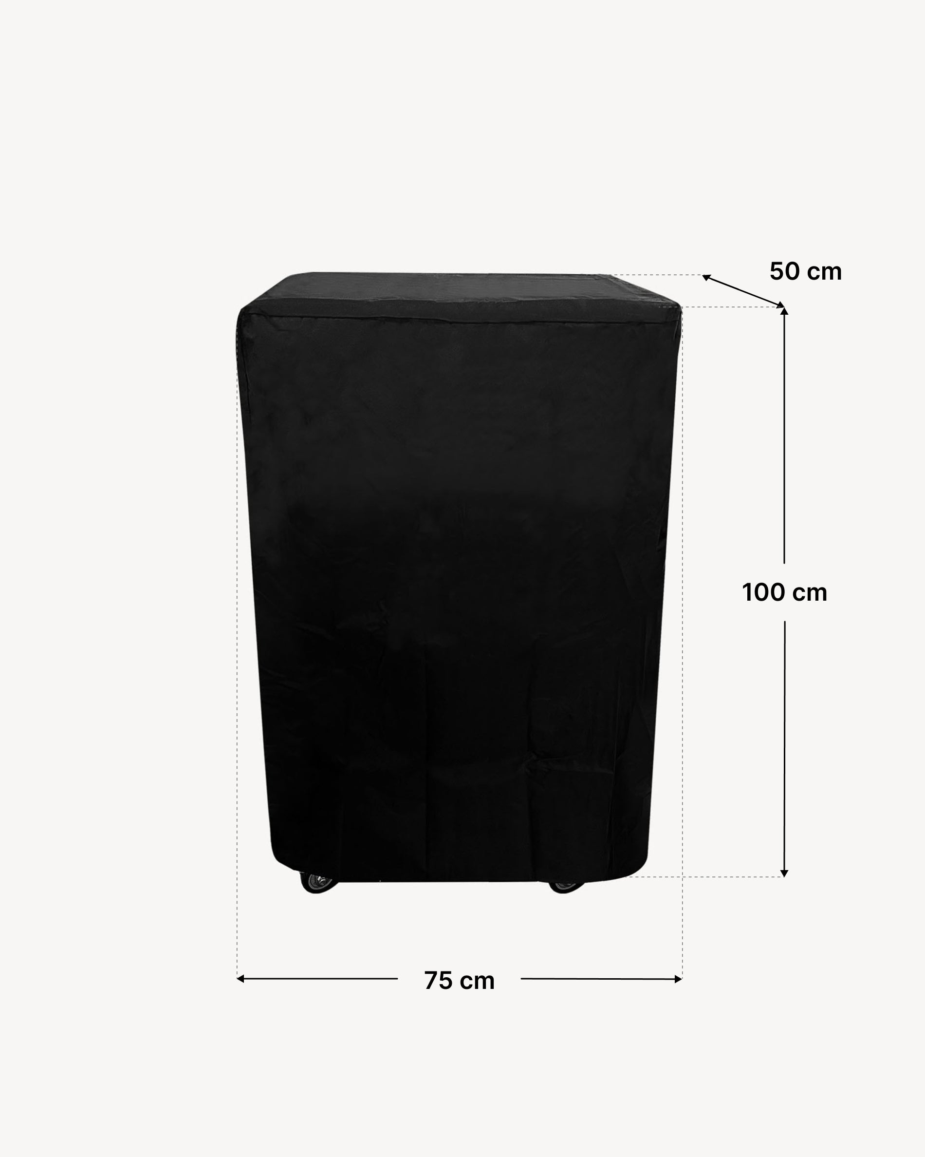 Dimensões da capa para mesa de apoio 50x75