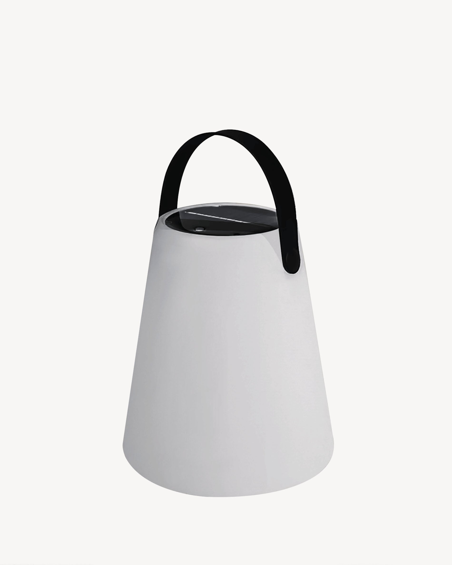 Lampe d’extérieur cône solaire