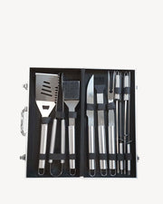 Estojo com 10 utensílios em inox