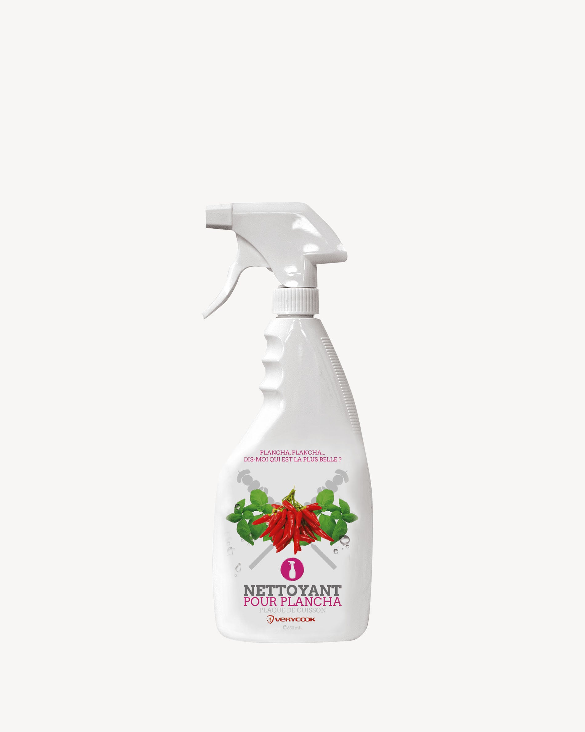 Spray de limpeza para grelha em inox