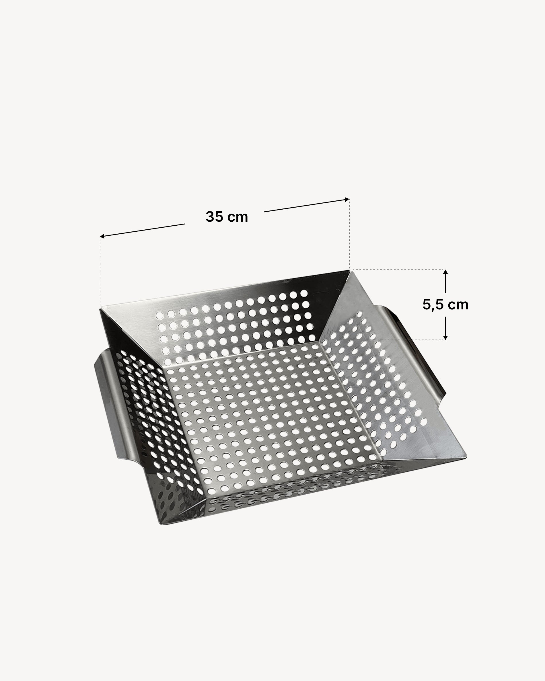 Cesto de cozedura para legumes em inox