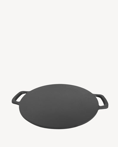 Plaque de cuisson ronde en fonte