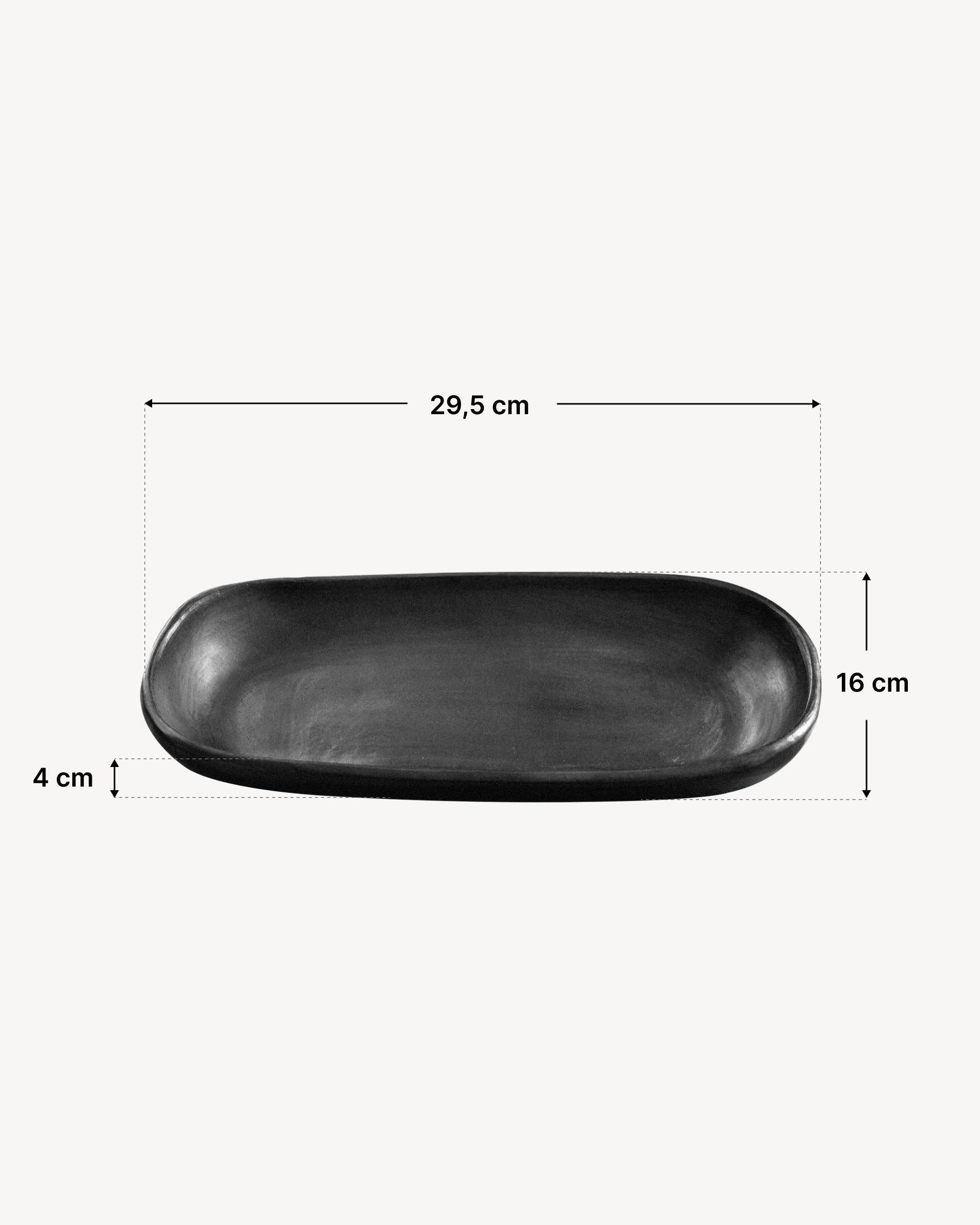 Dimensões do prato para bolo Chamba