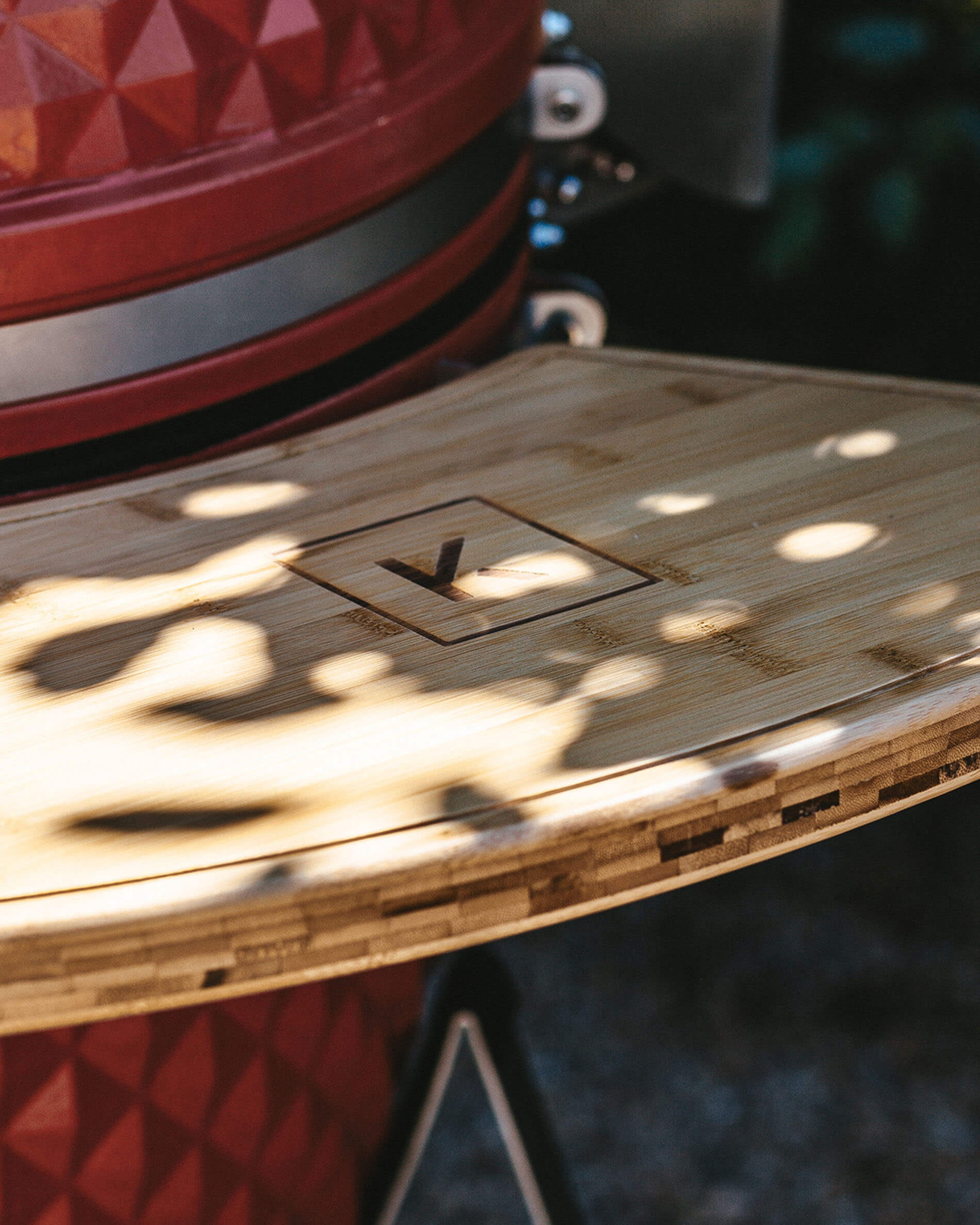 Tabuleiro de madeira para kamado Kokko
