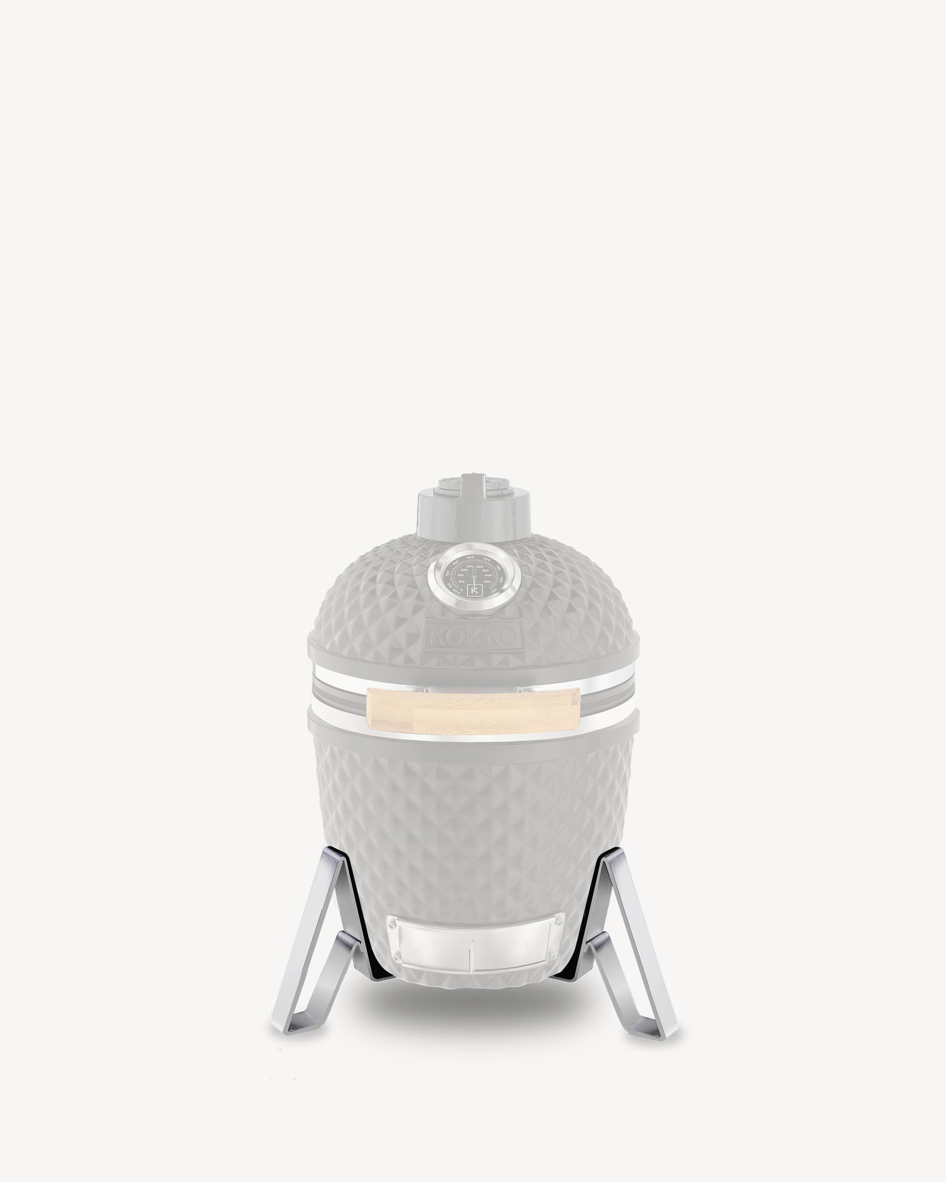 Suporte metálico compatível com o kamado Little Kokko de 13 polegadas.