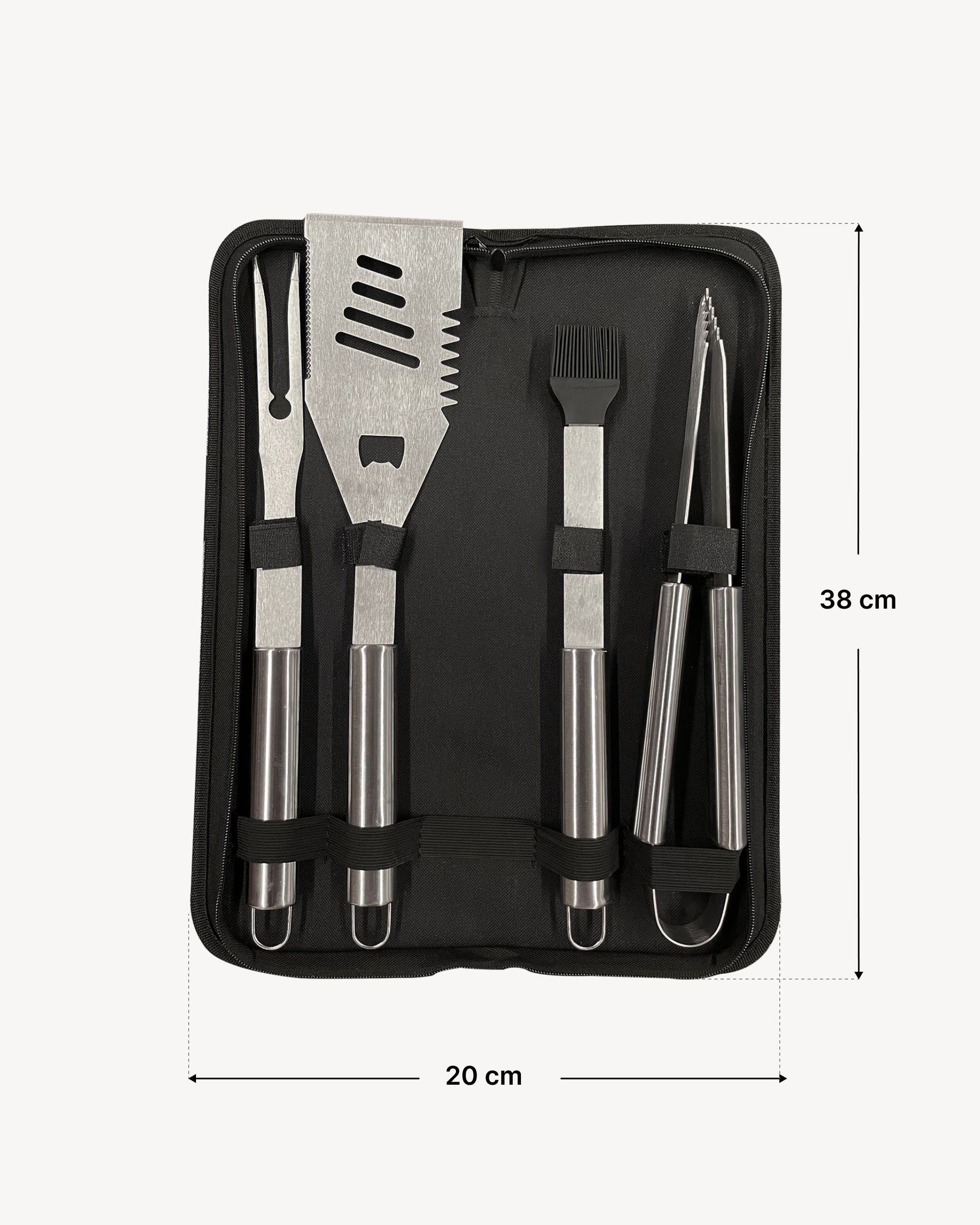Estojo para utensílios em inox