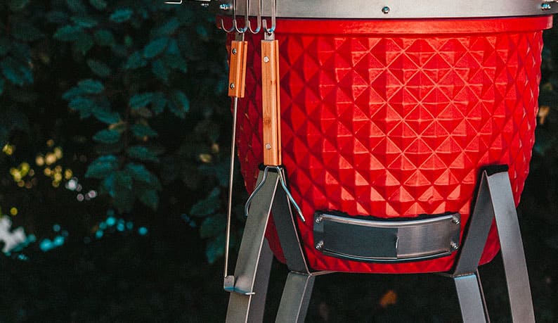 Kamado kokko vermelho